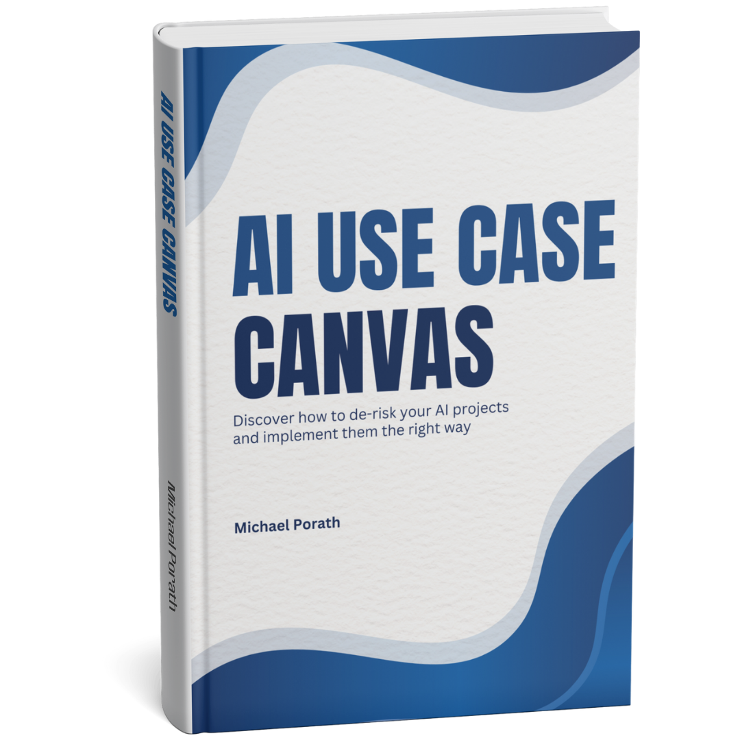 The AI Use Case Canvas book cover
